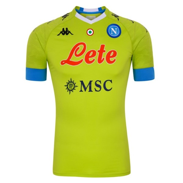 Tailandia Camiseta Napoli 2ª Kit Portero 2020 2021 Verde